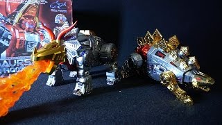 Gigapower Grassor  Masterpiece scale Dinobot Slag  Step by Step Transformation  Adult Collector [upl. by Dorise]