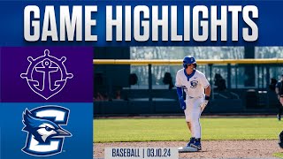 Creighton Baseball Highlights vs Portland 31024 Game 2 [upl. by Lainad199]