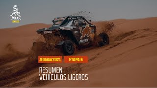 DAKAR2021  Etapa 6  Al Qaisumah  Ha’il  Resumen Coche [upl. by Edobalo25]