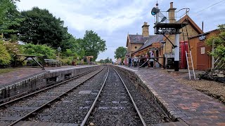 Drivers Eye View – Severn Valley Railway – Kidderminster to Bridgnorth [upl. by Carmon]