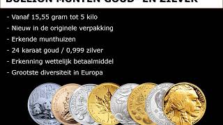 Goud kopen in Belgie  De grootste in Europa [upl. by Ahsitel]