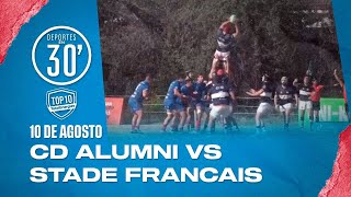 Deportes en 30 CD Alumni vs Stade Francais  Fecha 15 Total Energies Top 10 Arusa [upl. by Haynor234]