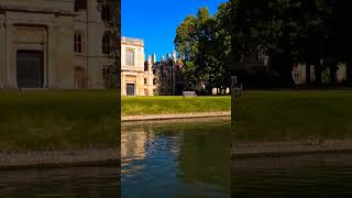 Punting in Cambridge Enjoy the Glideexplore shorts [upl. by Tatiana623]