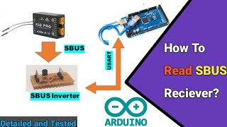 How to read SBUS Receiver  Detailed and Tested tutorial [upl. by Noid]