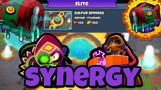 ELITE Bloonarius Tutorial  No Monkey Knowledge  Sulfur Springs  BTD6 [upl. by Varien]