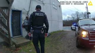 Trenton police kick a man accused of squatting off of a property [upl. by Ssitnerp]