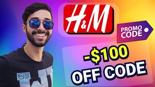 How I Got a 100 HampM Promo Code in 2024 NEW HampM Discount Code [upl. by Esinet]