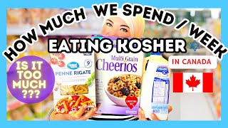 How Much Does it Really Cost Eating Kosher for a Full Week as Orthodox Jews  Is It Really too much [upl. by Ez]