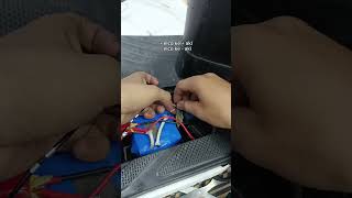 How to install Elco on a Vario 150 motorbike battery vario battrey elco [upl. by Yewed194]