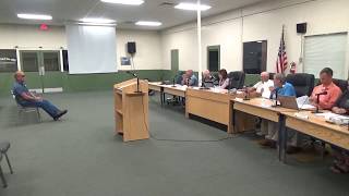 Carrabelle City Commission Special Meeting October 25 2018 [upl. by Caria]