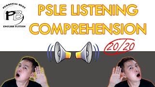 PSLE English listening comprehension  how to score well [upl. by Kcirded]