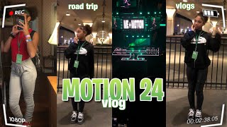 MOTION 24 VLOG  road trip grwms JESUS food and more [upl. by Castro]