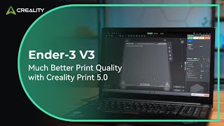 Ender3 V3  Much Better Print Quality with Creality Print 50 [upl. by Yousuf455]