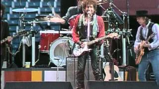 Bob Dylan  Seeing The Real You At Last Live at Farm Aid 1986 [upl. by Sremmus380]