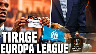 🔵⚪TIRAGE LIGUE EUROPA  OM  AJAX  OM  BRIGHTON  OM AEK ATHENS  EUROPA LEAGUE DRAW 2023 [upl. by Kacey]