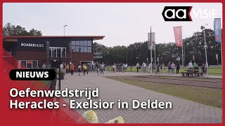 Oefenwedstrijd Heracles  Exelsior in Delden [upl. by Anaet]