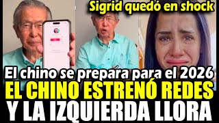 Fujimori vuelve a las redes sociales y da gran anuncio y sigrid llora y tiembla x su candidatura [upl. by Airaet214]