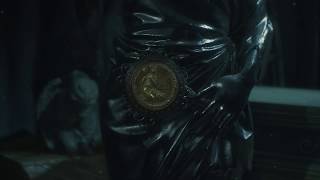 Resident Evil 2 Remake Claire 2nd Run  Maiden Medallion Puzzle [upl. by Aerdnaeel]