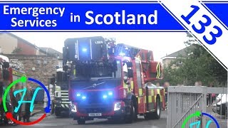 4K McDonald Road Fire Station Open Day 2017  Ep133  Emergency Services in Scotland [upl. by Litnahs]