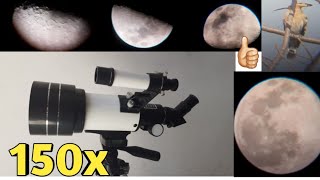 F30070M telescope 150x zoom test PART 1 [upl. by Hollenbeck]