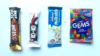 5 Star vs Ko Ko vs Milkable vs Gems  Chocolate Unboxing [upl. by Htebasyle218]