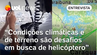 Helicóptero desaparecido em Ilhabela SP Há possibilidade de sobreviver na mata diz militar [upl. by Constantine]