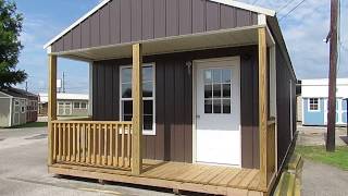 NEW 14X40 DERKSEN ZMETAL CABIN AT BIG Ws PORTABLE BUILDINGS [upl. by Ching695]