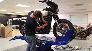 TBR 2018 Harley Davidson Softail 21 Full System  Time Lapse Install Tutorial [upl. by Esilana93]