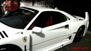 フェラーリF40FerrariF40 取材動画 [upl. by Nner]