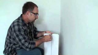 Wall Paneled Wainscoting Kit Installation  Step 5 Corner Stile [upl. by Thor]