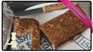 PALEO BROOD  GEZOND BROOD  RECEPT 23  GEZONDHEIDSGOEROE [upl. by Kantor681]