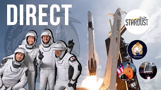 🔴 Revoir le décollage de Thomas Pesquet en français  SpaceXNASA CREW2 [upl. by Barbur176]