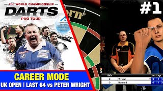 PDC Darts World Championship Pro Tour Career Mode 1  THE BEGINNING  PS3 4K Gameplay [upl. by Yong]