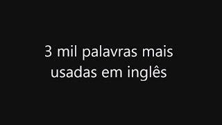 3 mil palavras essenciais em inglês Nível Básico  Roberto Kishi [upl. by Luar]