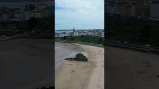 Drone footage of North Beach Tenby [upl. by Doro569]