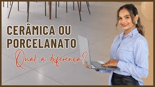 PORCELANTO OU CERÂMICA Quais as diferenças [upl. by Enirroc]