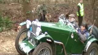 Bill Bennetts spectacular MG J2 on Nailsworth Ladder Cotswold Clouds 2010 [upl. by Yuk891]