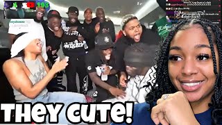 They Cute 🥰 BbyLon Reacts to Kai Cenat Puts Zoe Spencer On A Blind Date [upl. by Yllas65]