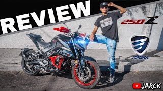 REVIEW Italika 250Z 2024 y TEST DRIVE  TOP SPEED  JARCK [upl. by Rihana]