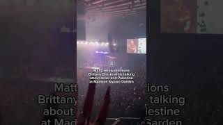 The 1975’s Matty Healy brings up Brittany Broski at NYC concert [upl. by Marguerie769]