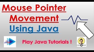 Mouse Pointer Movement Using Java [upl. by Lika940]