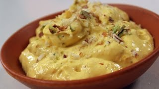 Mango Shrikhand  Sanjeev Kapoor Khazana [upl. by Noelle]