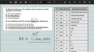 31 Prefijos y sus equivalencias  ¿Cuánto son 88 MHrz  Examen UNAM  Física [upl. by Nahtanoy625]