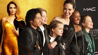 Why Angelina Jolie Praises Her Children With Saving Her Life [upl. by Hanah]