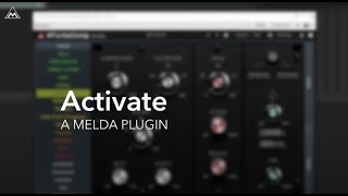 MeldaProduction Plugins Activation [upl. by Abbotsun]