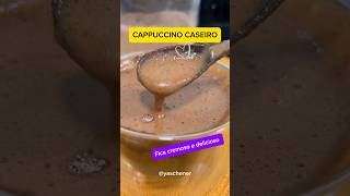 Cappuccino caseiro fit receitasfit cafedamanha cafedamanhasaudavel [upl. by Attelra780]