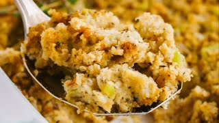 How To Make Southern Style CORNBREAD DRESSING in 2024  Cornbread Dressing Recipe [upl. by Nojad470]