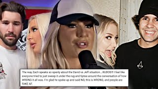 Tana Mongeau ENDS David Dobrik Over Jeff Wittek [upl. by Nnylassej]