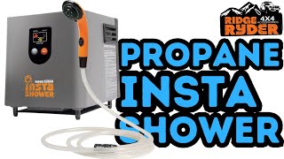 RIDGE RYDER PROPANE INSTA SHOWER  Unbiased review [upl. by Irrehs]