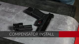 How to Install Our Compensator In Less Than 90 Seconds  Wasatch Arms [upl. by Yellah48]